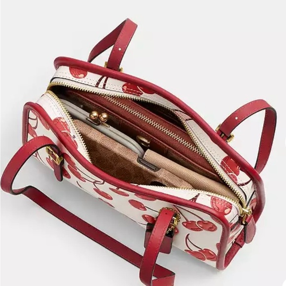 SOLD on FB- Cherry Print Women's Bag - Picture 3 of 5